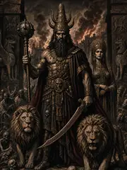 Nergal, plate