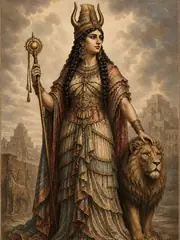Ishtar of Nineveh, plate