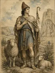 Attis, plate