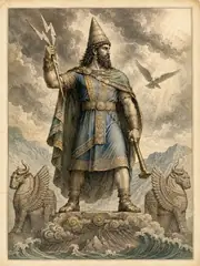 Teshub, plate