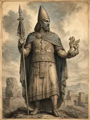 Zababa, plate