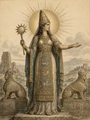 The Sun Goddess of Arinna, plate