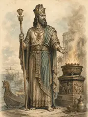 Melqart, plate