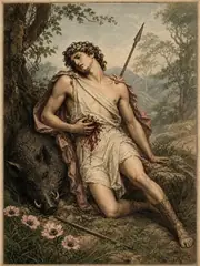 Adonis, plate