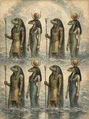 The Hermopolitan Ogdoad, plate