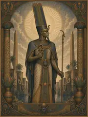 Amun, plate
