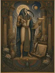 Thoth, plate