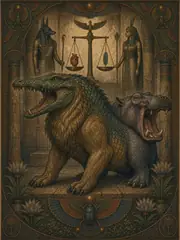 Ammit, plate