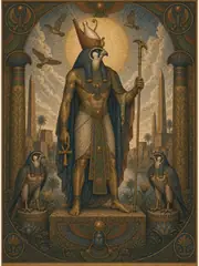 Horus, plate