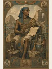 Imhotep, plate