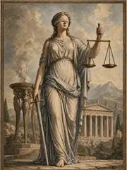 Themis, plate