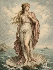 Aphrodite, plate