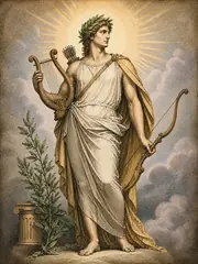 Apollo, plate