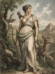 Artemis, plate
