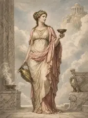 Hebe, plate