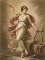 Terpsichore, plate