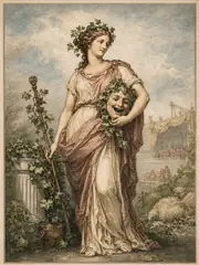 Thalia (Muse), plate