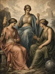 The Moirai, plate