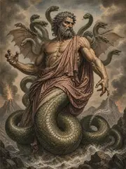 Typhon, plate