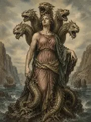 Scylla, plate