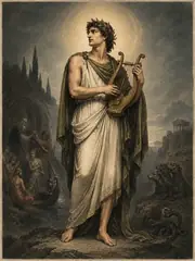 Orpheus, plate