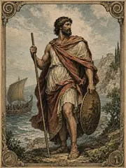 Odysseus, plate
