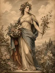 Flora, plate