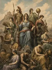 The Indigitamenta, plate