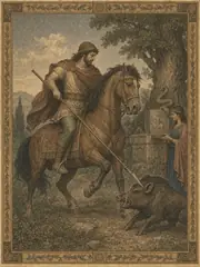 The Thracian Horseman, plate