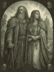 Borr and Bestla, plate