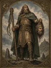 Bran the Blessed, plate