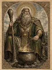 Dagda, plate