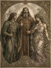 Math Fab Mathonwy, Gwydion, plate