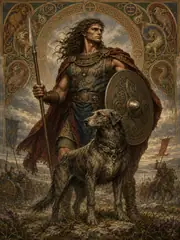 Cú Chulainn, plate