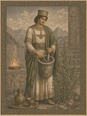 Haoma, plate