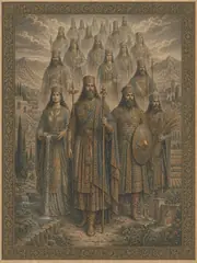 The Fravashis, plate