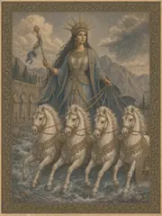 Anahita, plate