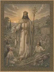 Saoshyant, plate