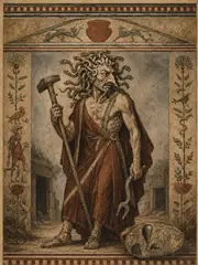 Tuchulcha, plate