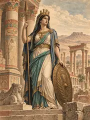 Allat (Palmyrene), plate