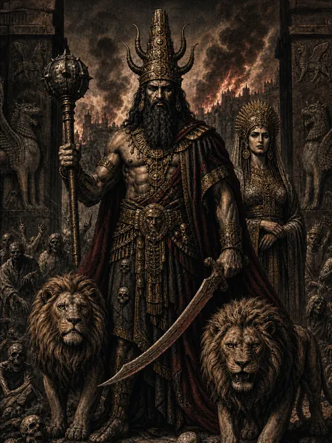 Nergal, plate