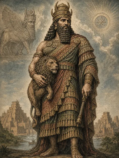 Gilgamesh, plate