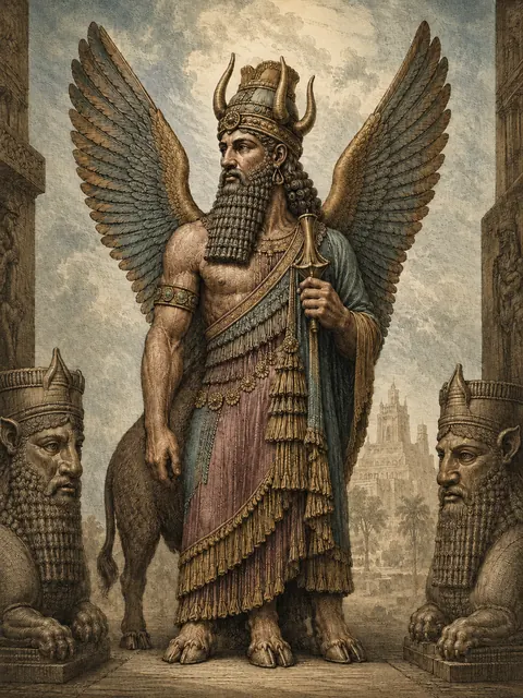 Shedu, plate