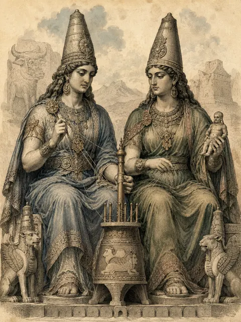 Hutena and Hutellura, plate
