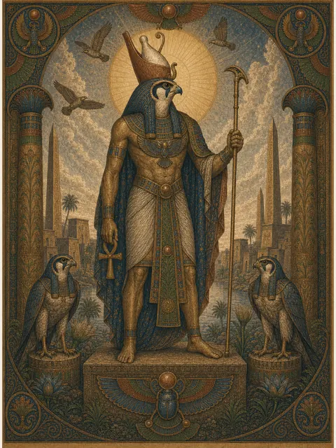 Horus, plate