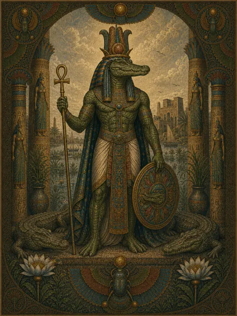 Sobek, plate