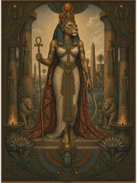 Sekhmet, plate