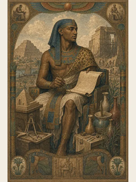 Imhotep, plate