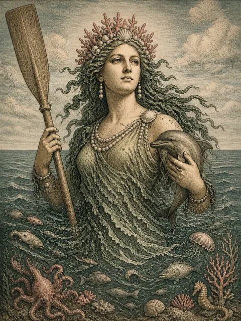 Thalassa, plate
