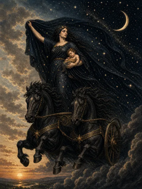 Nyx, plate